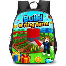 Roblox Build A Ring Farm Backpack School Bag StudentPack - Roblox Build A Ring Farm Game Cover Art Poster