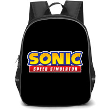 Roblox Sonic Speed Simulator Backpack School Bag StudentPack - Roblox Sonic Speed Simulator Main Logo Sticker