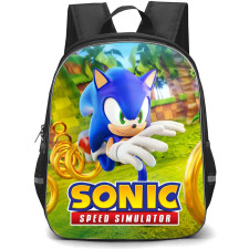 Roblox Sonic Speed Simulator Backpack School Bag StudentPack - Roblox Sonic Speed Simulator Running Game Poster