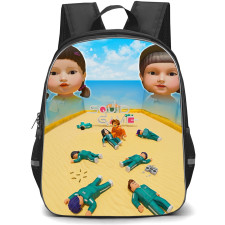 Roblox Squid Game Backpack School Bag StudentPack - Roblox Squid Game Dead Players Game Poster