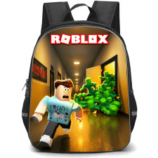 Roblox Zombie Attack Backpack School Bag StudentPack - Roblox Zombie Attack Running in Hallway Game Poster