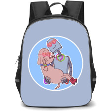 Robot Dreams Backpack StudentPack - Robot Dreams Robot And Dog Varon Round Sticker