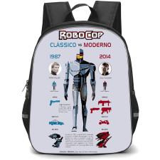 Robocop Backpack StudentPack - Robocop Classic Vs Modern Art Poster