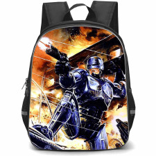Robocop Backpack StudentPack - Robocop Shooting Painting Poster