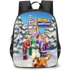 Royal Match Backpack School Bag StudentPack - Royal Match Winter Game Poster