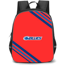 Blues Backpack School Bag StudentPack - Large Logo With Stripe