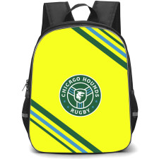 Chicago Hounds Backpack School Bag StudentPack - Large Logo With Stripe