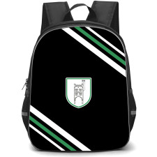 Clonmel Rugby Football Club Backpack School Bag StudentPack - Clonmel Rugby Football Club Large Logo With Stripe