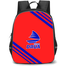 Fijian Drua Backpack School Bag StudentPack - Large Logo With Stripe