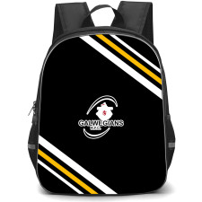 Galwegian Rugby Football Club Backpack School Bag StudentPack - Galwegian Rugby Football Club Large Logo With Stripe