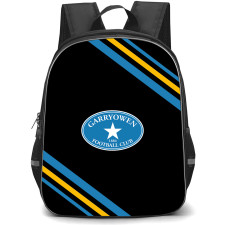 Garryowen Football Club Backpack School Bag StudentPack - Garryowen Football Club Large Logo With Stripe