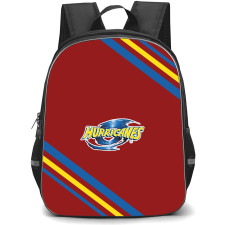 Hurricanes Backpack School Bag StudentPack - Large Logo With Stripe
