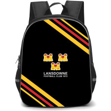 Lansdowne Football Club Backpack School Bag StudentPack - Lansdowne Football Club Large Logo With Stripe