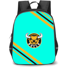 Taranaki Bulls Backpack School Bag StudentPack - Large Logo With Stripe