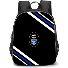 Wanderers Football Club Backpack School Bag StudentPack - Wanderers Football Club Large Logo With Stripe