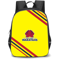 New South Wales Waratahs Backpack School Bag StudentPack - Large Logo With Stripe
