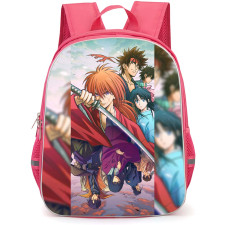 Rurouni Kenshin Backpack StudentPack - Rurouni Kenshin Characters Flip Vertical