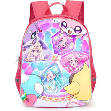 Star Detective Precure Backpack School Bag StudentPack - Star Detective Precure Characters Fragment Portrait Collage