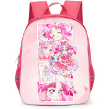 Star Detective Precure Kobayashi Mikuru Backpack School Bag StudentPack - Kobayashi Mikuru Smiling Portrait Collage Poster