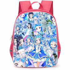 Star Detective Precure Aokaze Nana Backpack School Bag StudentPack - Aokaze Nana Different Moods Portrait Collage