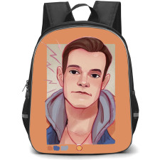 Sex Education Adam Groff Backpack StudentPack - Adam Groff Portrait Drawing Poster