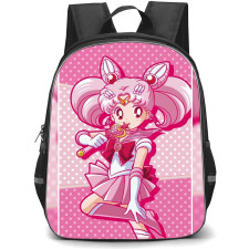 Sailor Moon Chibi Moon Black Lady Backpack StudentPack - Sailor Moon Chibi Moon The Pink Soldier Poster