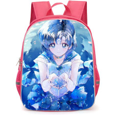 Sailor Moon Sailor Mercury Backpack StudentPack - Sailor Moon Sailor Mercury The Mystical Strength Poster
