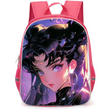 Sailor Moon Backpack StudentPack - Sailor Moon Side Portrait Digital Art Poster