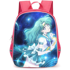 Sailor Moon Sailor Neptune Backpack StudentPack - Sailor Moon Sailor Neptune Side Portrait Poster