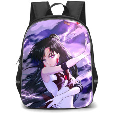 Sailor Moon Sailor Pluto Backpack StudentPack - Sailor Moon Sailor Pluto Fan Art Poster