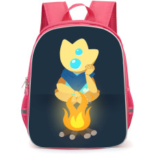 Slay The Spire 2 The Defect Backpack School Bag StudentPack - The Defect Campfire Vector Art Portrait