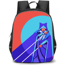 Star Wars Ahsoka Backpack StudentPack - Ahsoka Tano Attack Mode Pop Art
