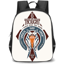 Star Wars Ahsoka Backpack StudentPack - Ahsoka Tano I Knew Who You Were
