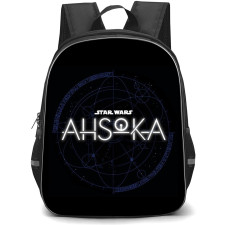 Star Wars Ahsoka Backpack StudentPack - Ahsoka Logo On Black Background