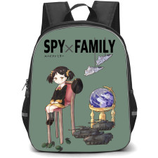 Spy X Family Becky Blackbell Backpack StudentPack - Becky Blackbell Sitting On A Chair Green Background