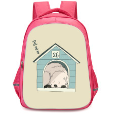 Spy X Family Bond Forger Backpack StudentPack - Bond Forger Sleeping In His Home Poster