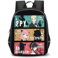 Spy X Family Backpack StudentPack - Spy X Family Forger Family Poster
