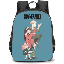 Spy X Family Backpack StudentPack - Spy X Family Manga Green Background