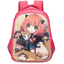 Spy X Family Backpack StudentPack - Spy X Family Member Chibi Art
