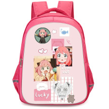 Spy X Family Yor Forger Backpack StudentPack - Yor Forger Moment Portrait Pink Background