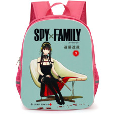 Spy X Family Yor Forger Backpack StudentPack - Yor Forger Sitting Green Background Vol 3 Poster