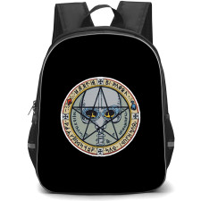 The Sandman Backpack School Bag StudentPack - The Sandman Symbol Sticker