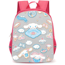 Sanrio Cinnamoroll Backpack School Bag StudentPack - Cinnamoroll Lovely Cafe Sticker Collage Poster