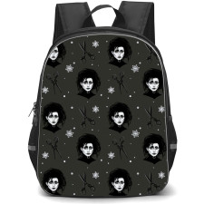 Edward Scissorhands Backpack StudentPack - Edward Scissorhands Avatar Pattern Art