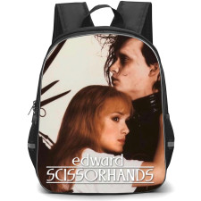 Edward Scissorhands Backpack StudentPack - Edward Scissorhands And Kim Side Portrait Hugging