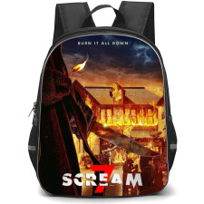 Scream 7 Backpack School Bag StudentPack - Burn It All Down Series Poster