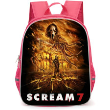 Scream 7 Ghostface Backpack School Bag StudentPack - Ghostface Feat Hits Home Poster
