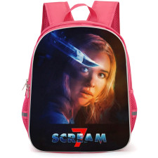 Scream 7 Grace Backpack School Bag StudentPack - Grace Scared Knife Portrait Series Poster