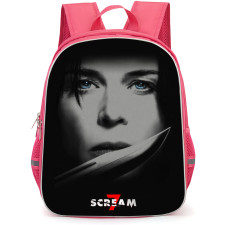 Scream 7 Sidney Backpack School Bag StudentPack - Sidney Fierce Grayscale Portrait Series Poster
