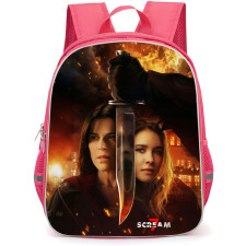 Scream 7 Backpack School Bag StudentPack - Sidney And Grace Knife Series Poster